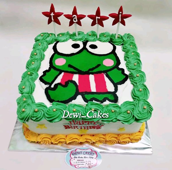 Detail Gambar Kue Tart Keroppi Nomer 14