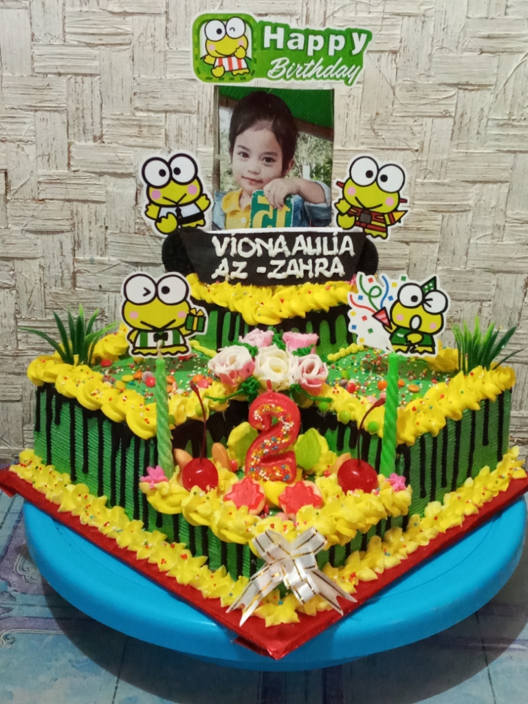 Detail Gambar Kue Tart Keroppi Nomer 26