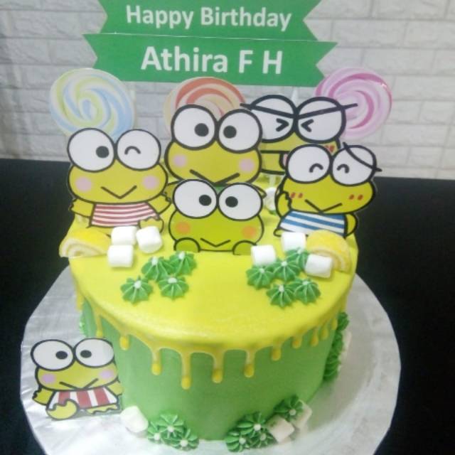 Detail Gambar Kue Tart Keroppi Nomer 40