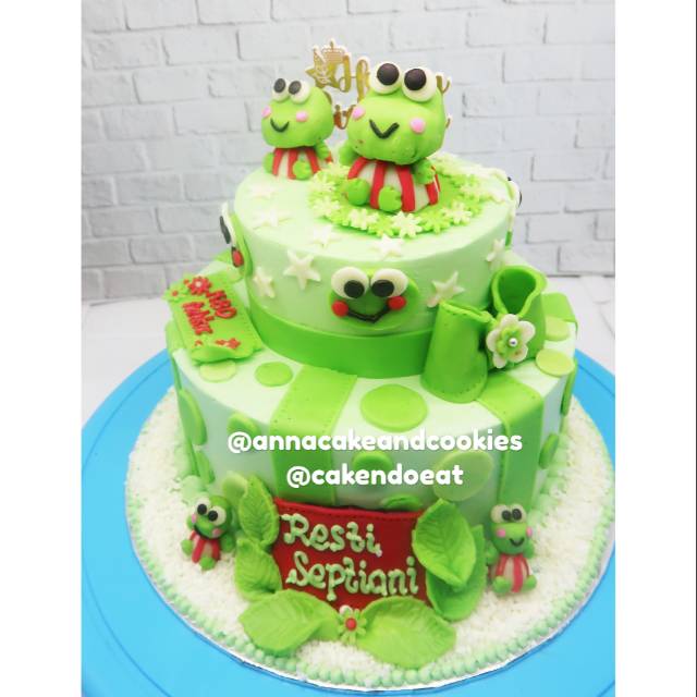 Detail Gambar Kue Tart Keroppi Nomer 6