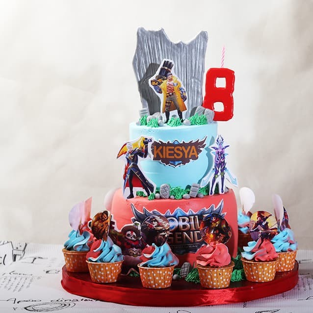 Detail Gambar Kue Tart Mobile Legend Nomer 42