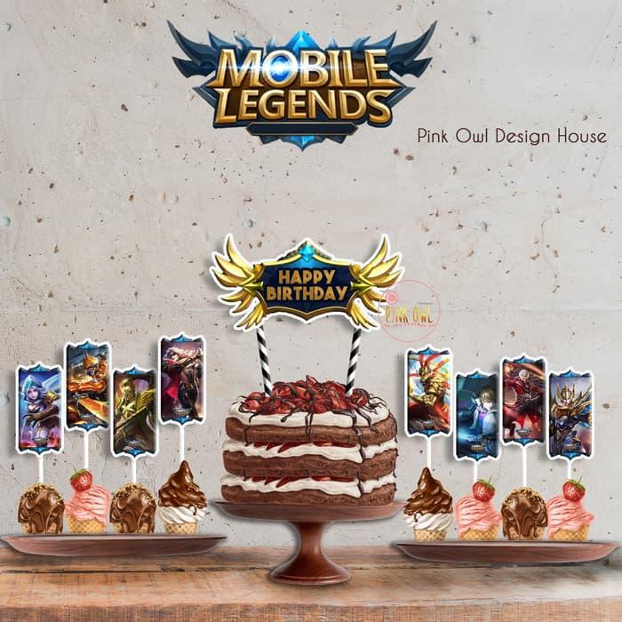 Detail Gambar Kue Tart Mobile Legend Nomer 56