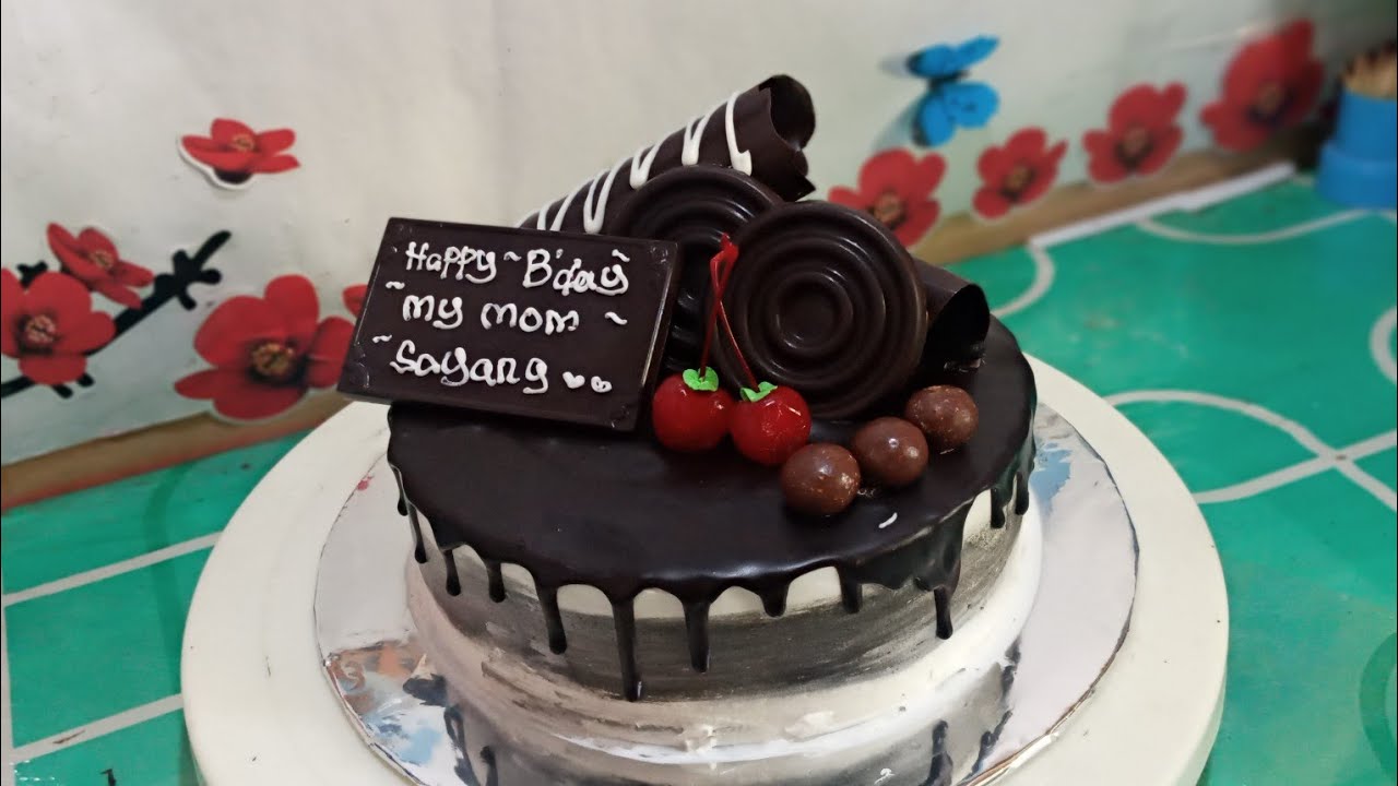 Detail Gambar Kue Tart Siram Coklat Nomer 21