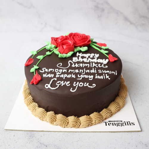 Detail Gambar Kue Tart Siram Coklat Nomer 5