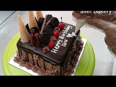 Detail Gambar Kue Tart Siram Coklat Nomer 44