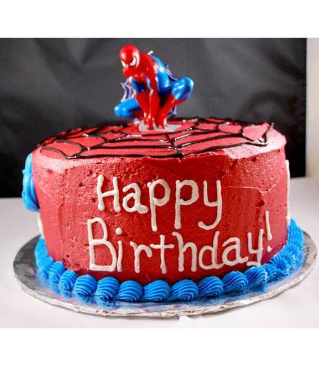 Detail Gambar Kue Tart Spiderman Nomer 20