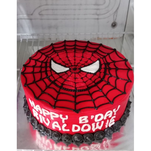 Detail Gambar Kue Tart Spiderman Nomer 43