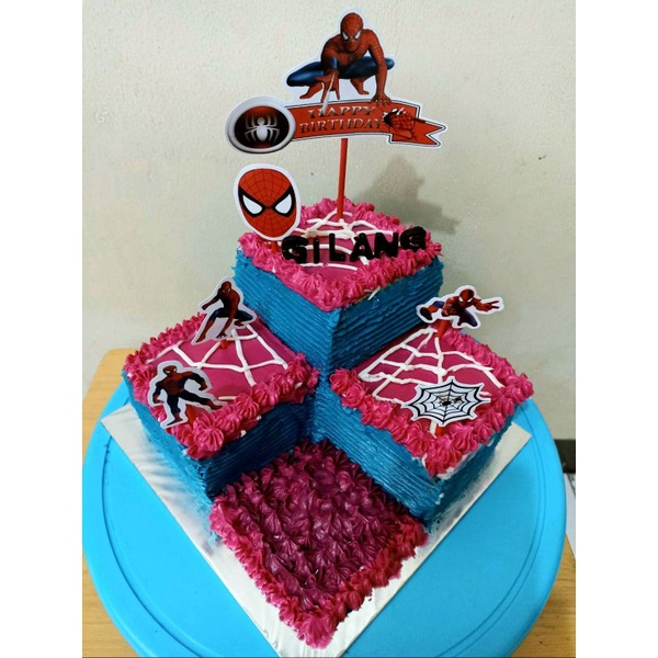 Detail Gambar Kue Tart Spiderman Nomer 50