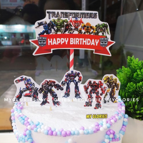 Detail Gambar Kue Tart Transformers Nomer 28