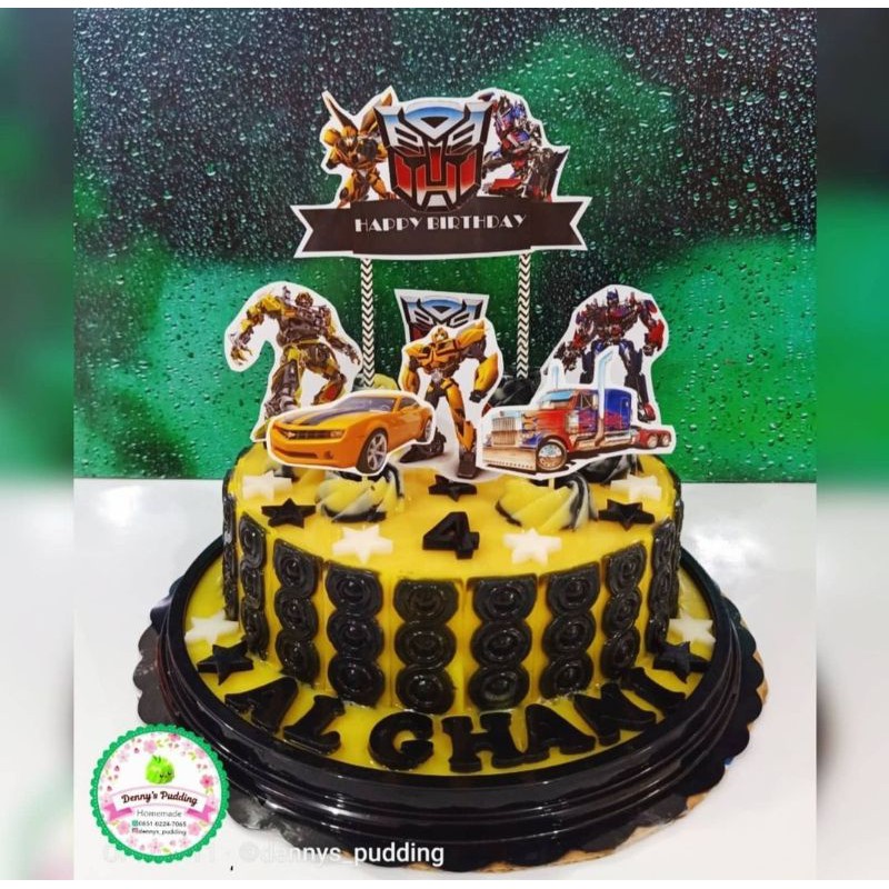 Detail Gambar Kue Tart Transformers Nomer 52