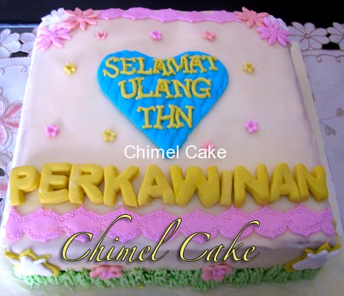 Detail Gambar Kue Tart Ulang Tahun Pernikahan Nomer 43