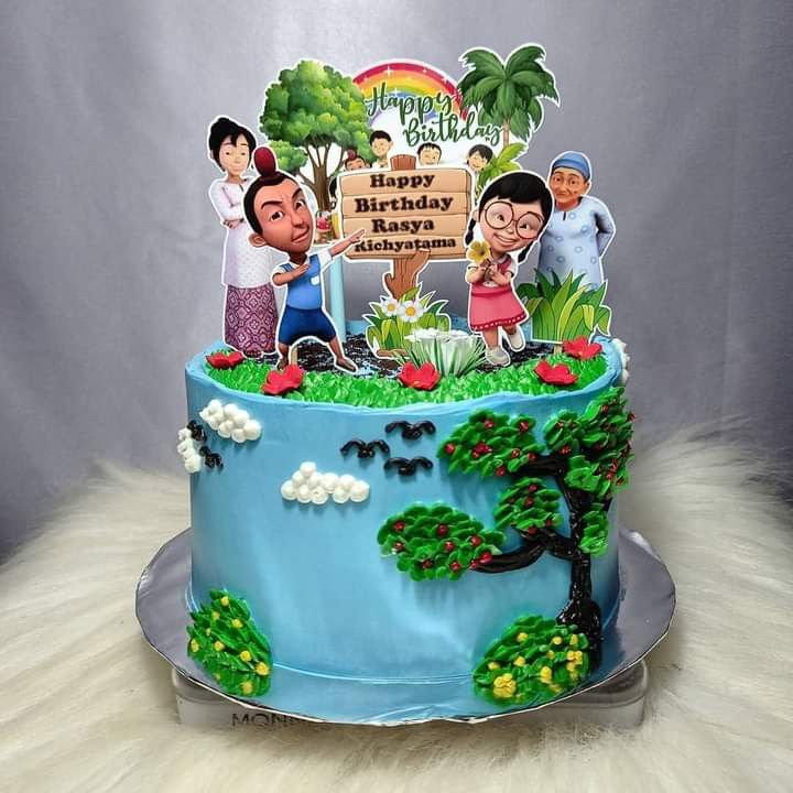 Gambar Kue Tart Upin Ipin - KibrisPDR