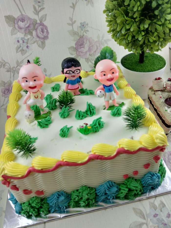 Detail Gambar Kue Tart Upin Ipin Nomer 20