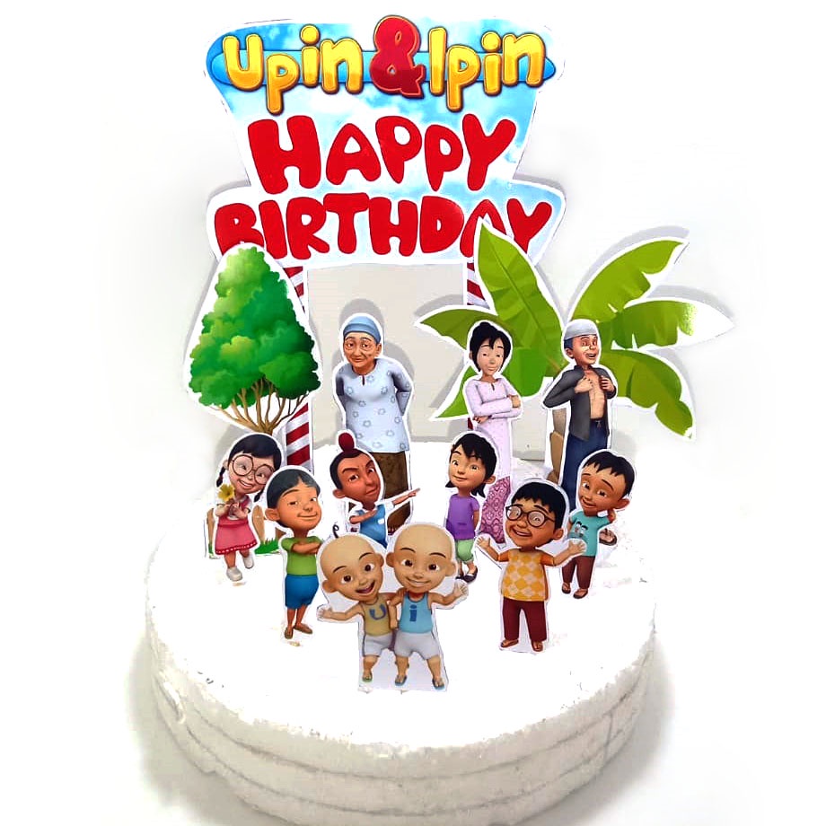 Detail Gambar Kue Tart Upin Ipin Nomer 35