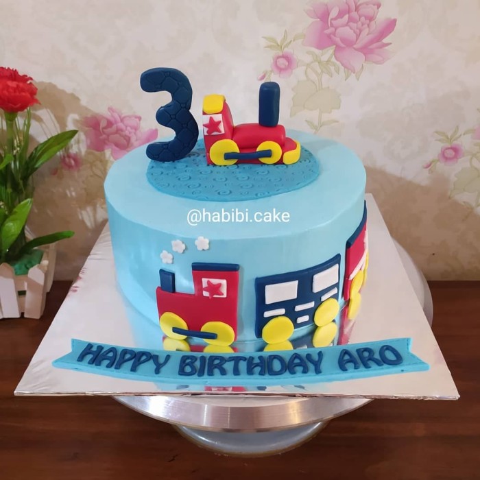 Detail Gambar Kue Ulang Tahun Anak Cowok Nomer 26