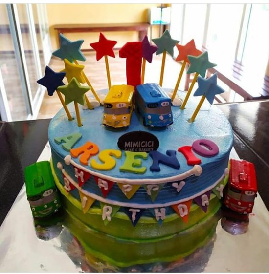 Detail Gambar Kue Ulang Tahun Anak Laki Nomer 37