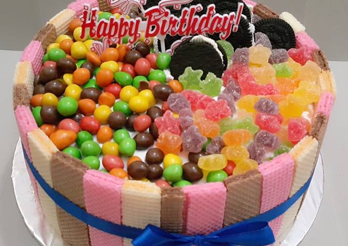 Detail Gambar Kue Ulang Tahun Anak Simple Nomer 31