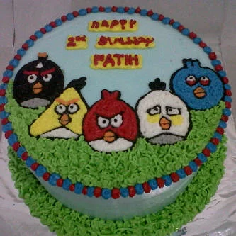 Detail Gambar Kue Ulang Tahun Angry Bird Nomer 17