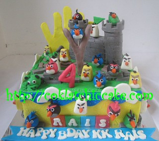 Detail Gambar Kue Ulang Tahun Angry Bird Nomer 27