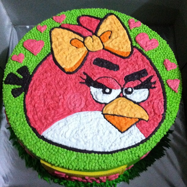 Detail Gambar Kue Ulang Tahun Angry Bird Nomer 32