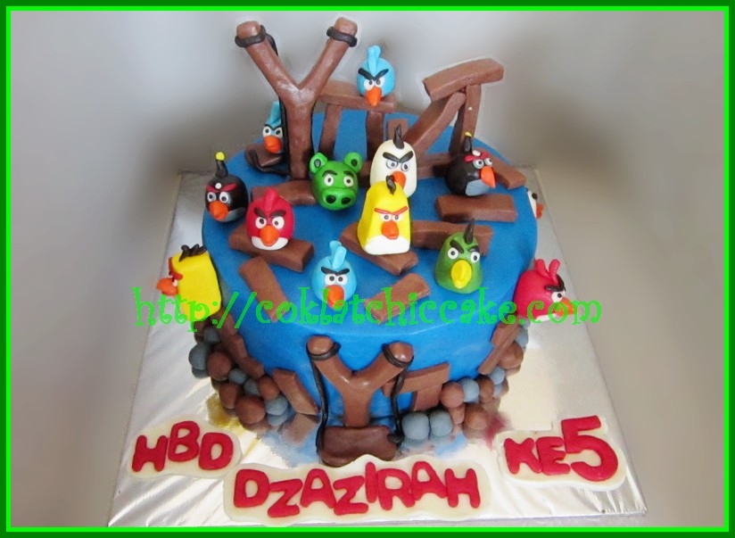 Detail Gambar Kue Ulang Tahun Angry Bird Nomer 39