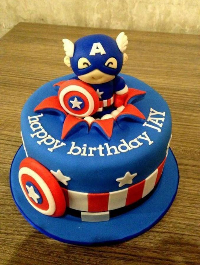Detail Gambar Kue Ulang Tahun Avengers Nomer 3