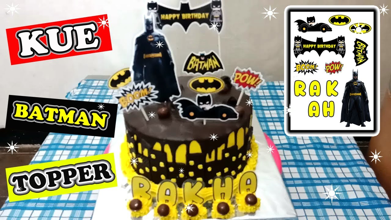 Detail Gambar Kue Ulang Tahun Batman Nomer 2