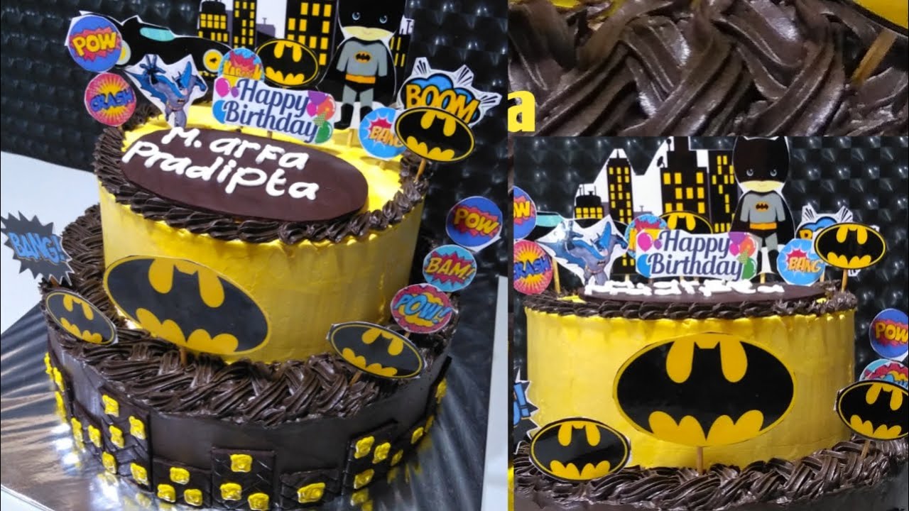 Detail Gambar Kue Ulang Tahun Batman Nomer 16