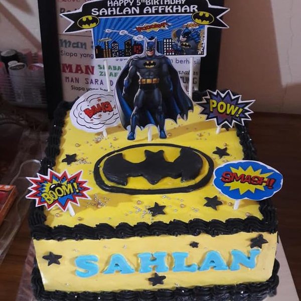 Detail Gambar Kue Ulang Tahun Batman Nomer 24