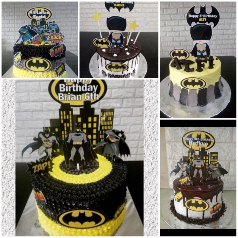 Detail Gambar Kue Ulang Tahun Batman Nomer 31