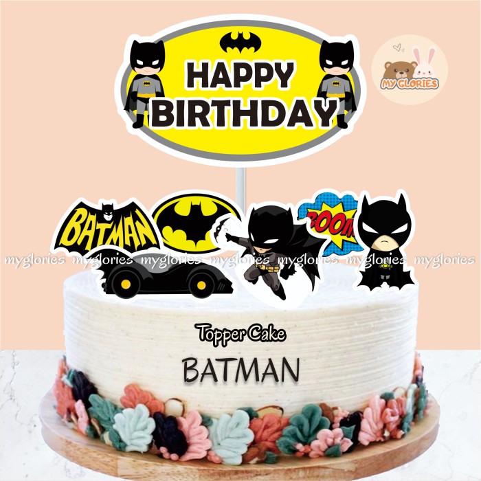Detail Gambar Kue Ulang Tahun Batman Nomer 46