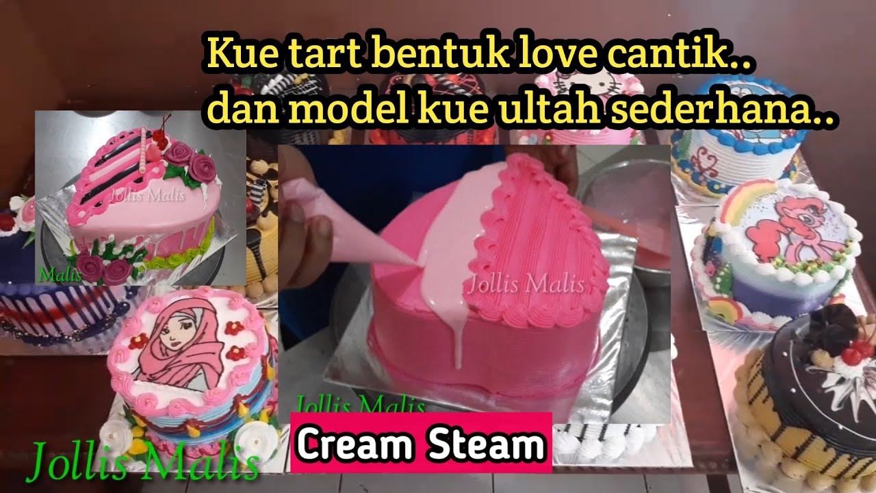 Detail Gambar Kue Ulang Tahun Bentuk Love Nomer 22