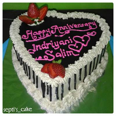 Detail Gambar Kue Ulang Tahun Bentuk Love Nomer 37