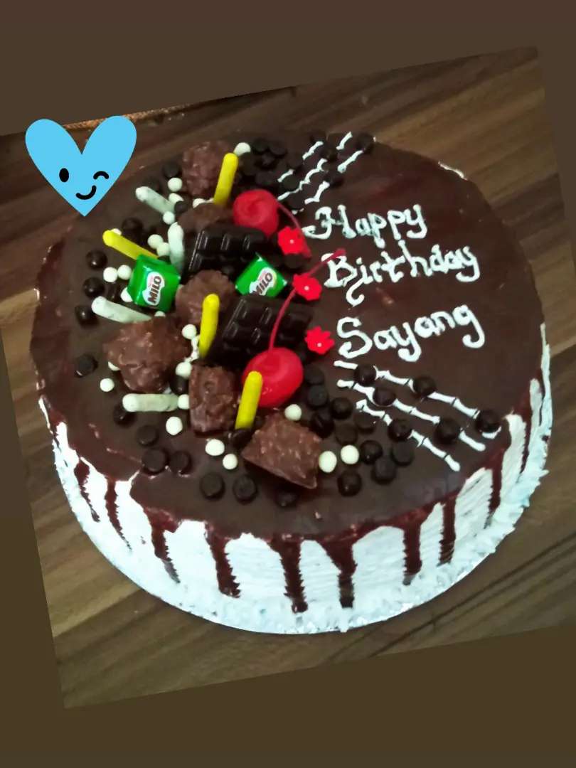 Detail Gambar Kue Ulang Tahun Black Forest Nomer 24