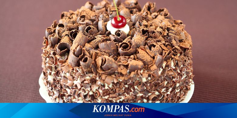 Detail Gambar Kue Ulang Tahun Black Forest Nomer 32