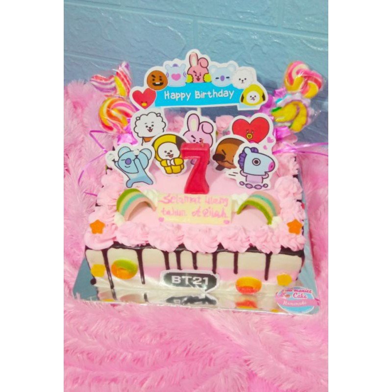 Detail Gambar Kue Ulang Tahun Bt21 Nomer 11