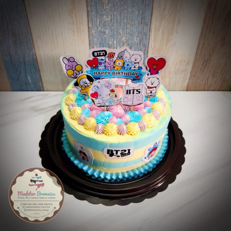 Detail Gambar Kue Ulang Tahun Bt21 Nomer 34