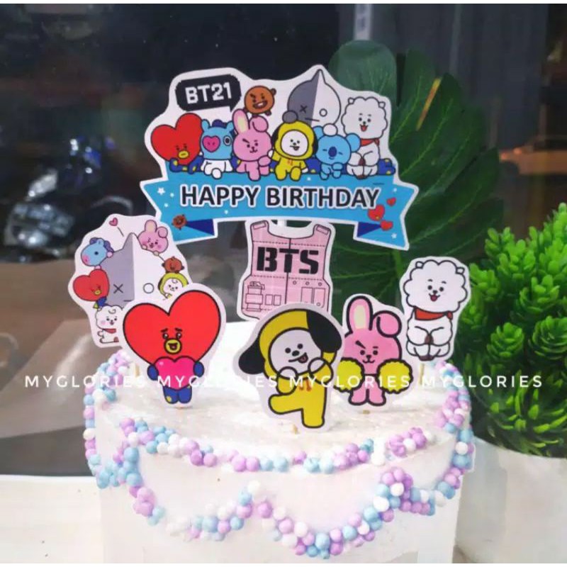 Detail Gambar Kue Ulang Tahun Bt21 Nomer 42