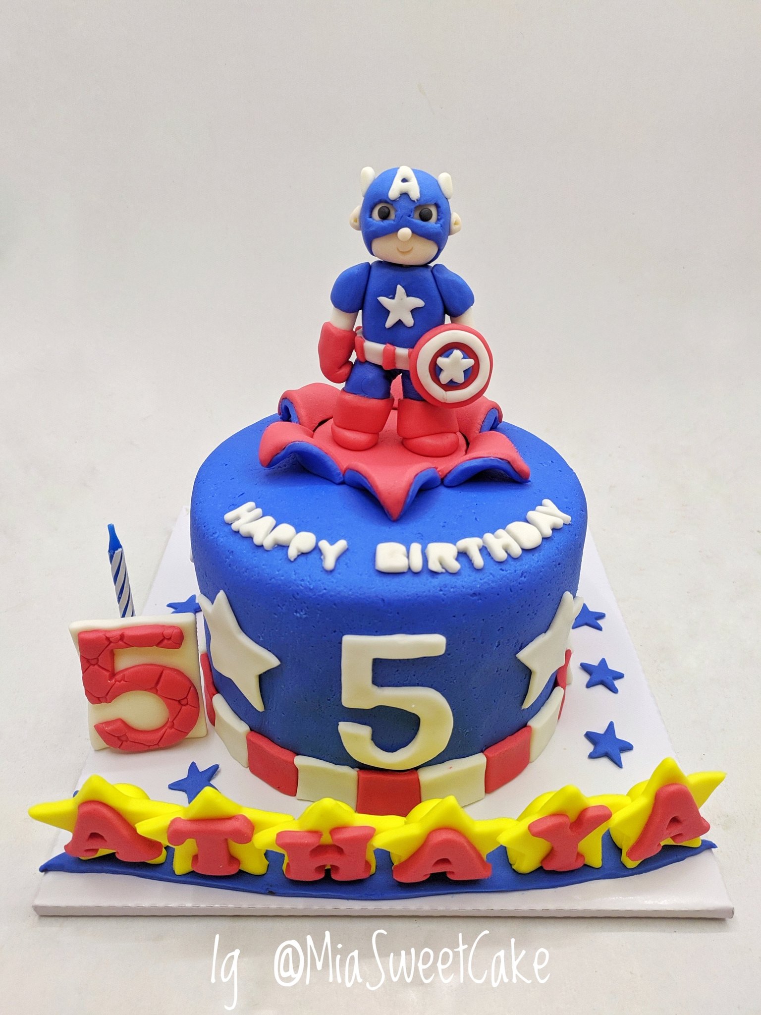Detail Gambar Kue Ulang Tahun Captain America Nomer 52