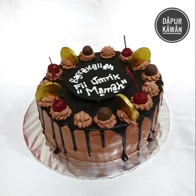 Detail Gambar Kue Ulang Tahun Coklat Nomer 27