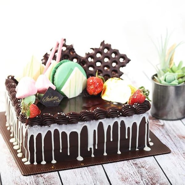 Detail Gambar Kue Ulang Tahun Coklat Nomer 38