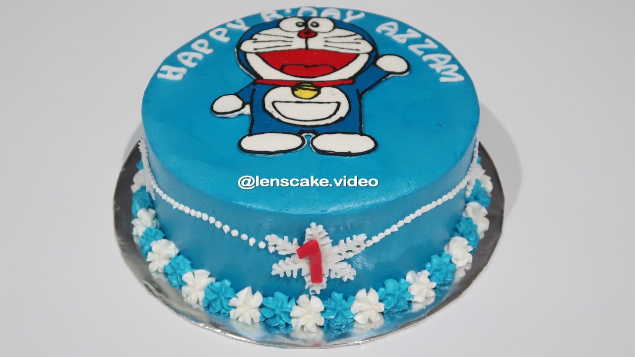 Detail Gambar Kue Ulang Tahun Doraemon Nomer 12
