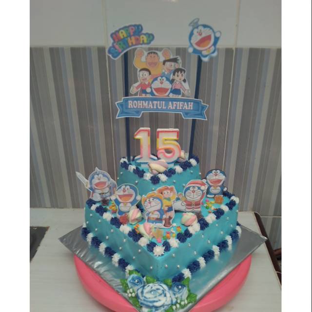 Detail Gambar Kue Ulang Tahun Doraemon Nomer 44