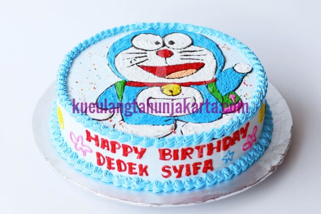 Detail Gambar Kue Ulang Tahun Doraemon Nomer 6