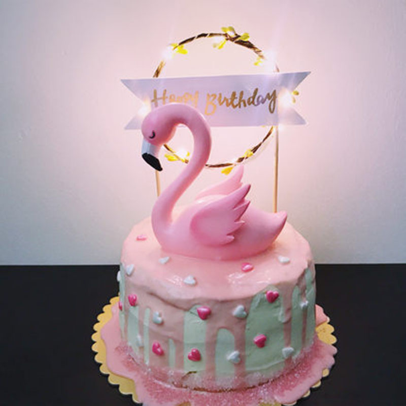 Detail Gambar Kue Ulang Tahun Flamingo Nomer 8