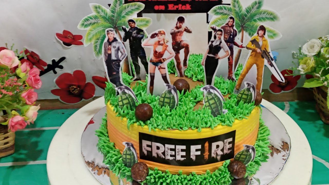 Gambar Kue Ulang Tahun Free Fire - KibrisPDR