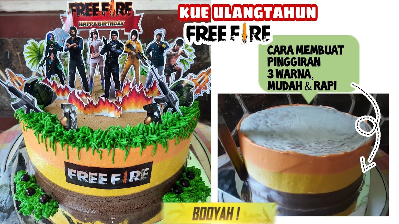 Detail Gambar Kue Ulang Tahun Free Fire Nomer 25