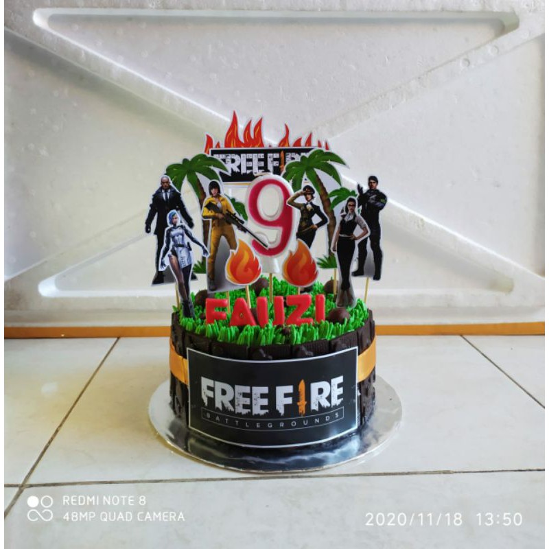 Detail Gambar Kue Ulang Tahun Free Fire Nomer 28