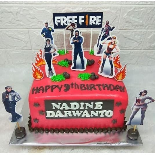 Detail Gambar Kue Ulang Tahun Free Fire Nomer 53