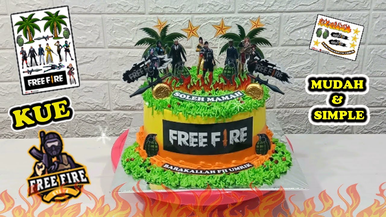 Detail Gambar Kue Ulang Tahun Free Fire Nomer 7